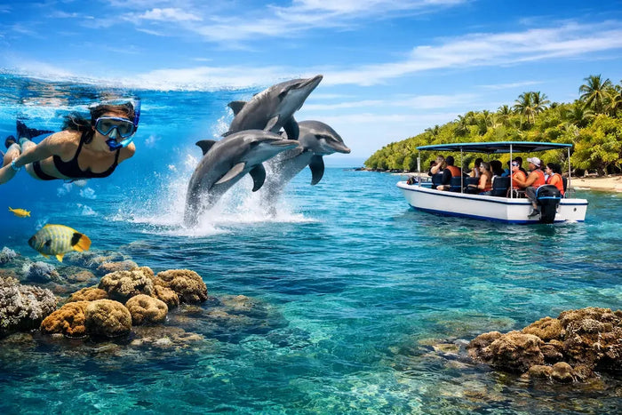 Combo de Snorkel, Delfines y Manglares